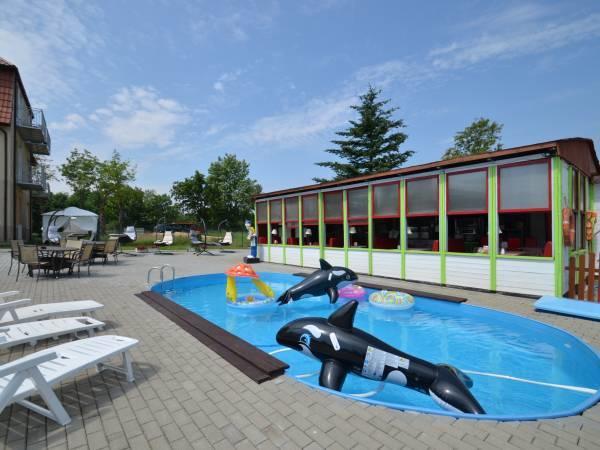 Dziwnów Willa Plaza Pokoje I Domki Z Widokiem Na Morze 아파트 외부 사진